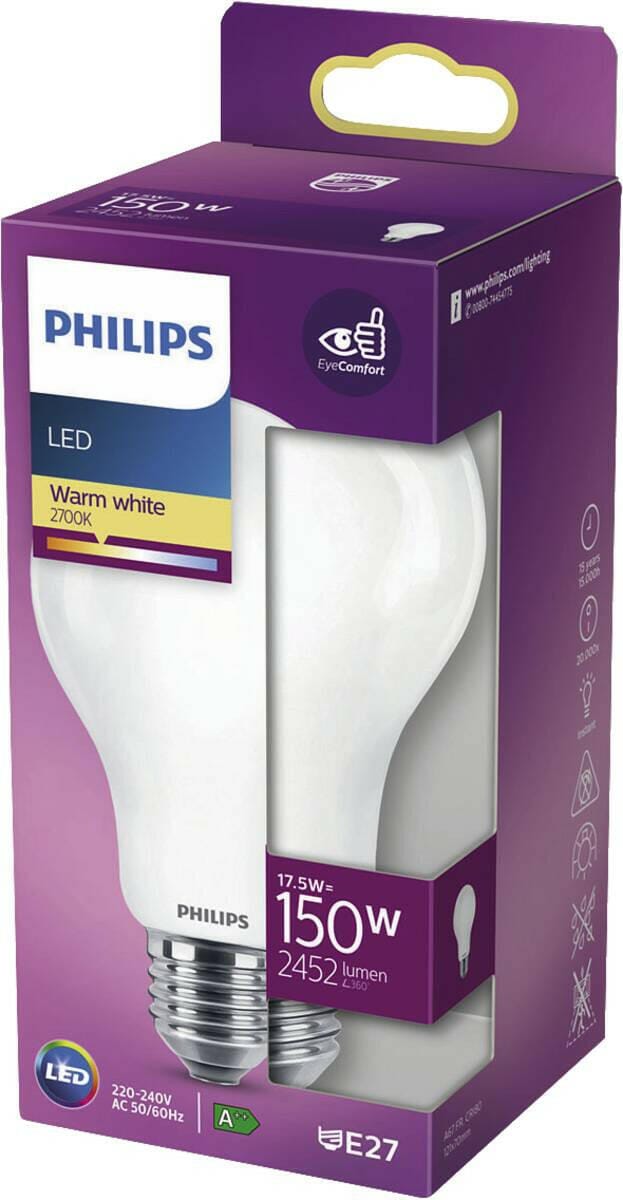 Philips Philips LED classic 150W A67 E27 WW FR ND SRT4