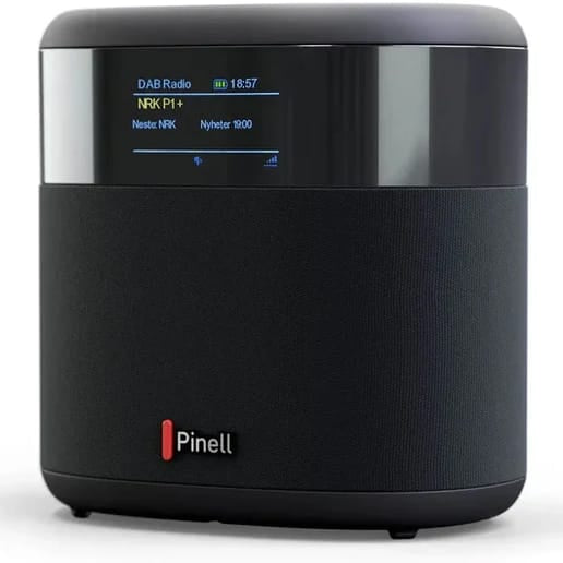 Pinell Pinell Compact+ DAB+ Radio Zwart