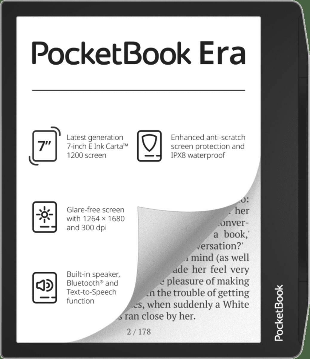Pocketbook Pocketbook 700 Era Touchscreen 16 GB zwart-zilver