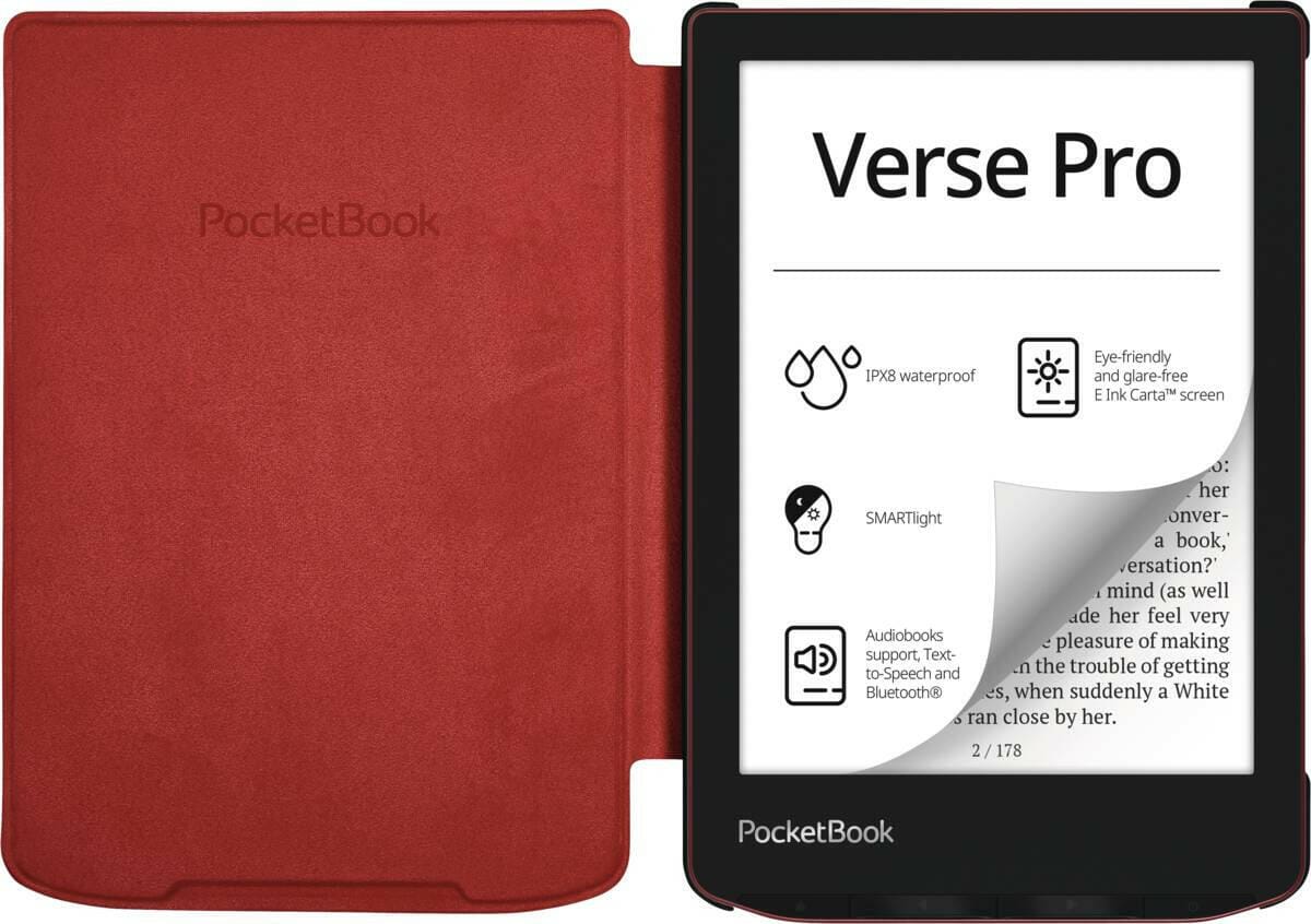 Pocketbook Pocketbook Shell Red for Verse