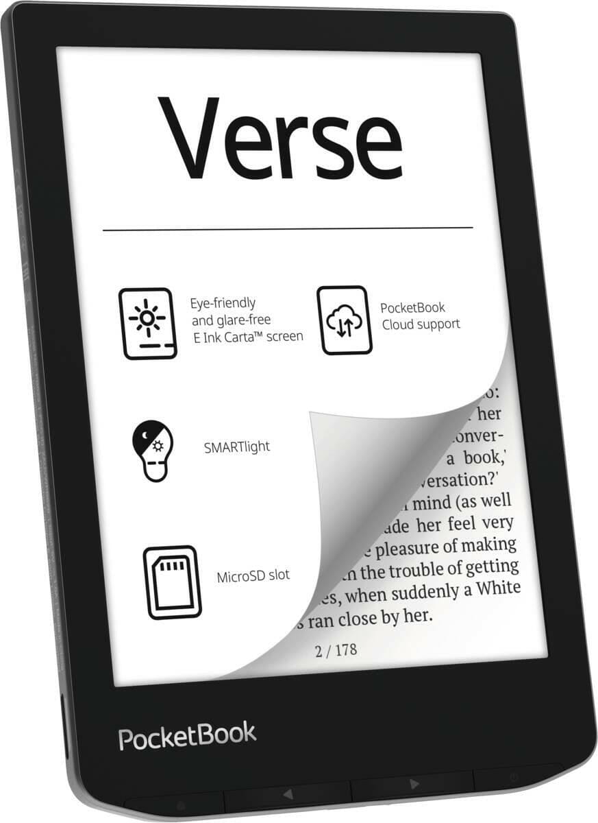 Pocketbook Pocketbook Verse grijs