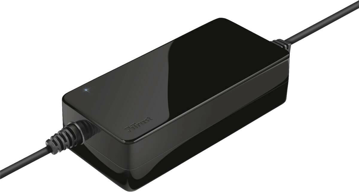 Trust Primo 70W Laptop Charger zwart.