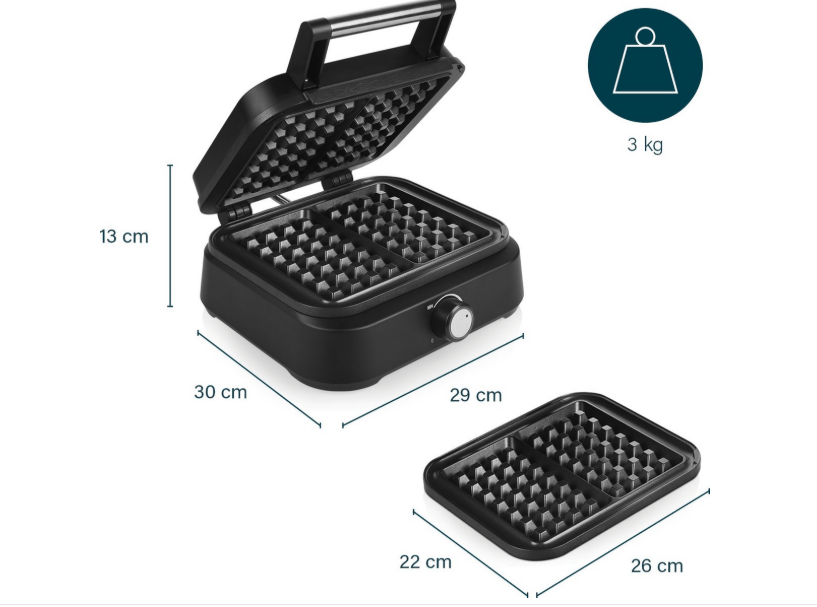 Princess Princess Belgisch Wafelijzer Deluxe