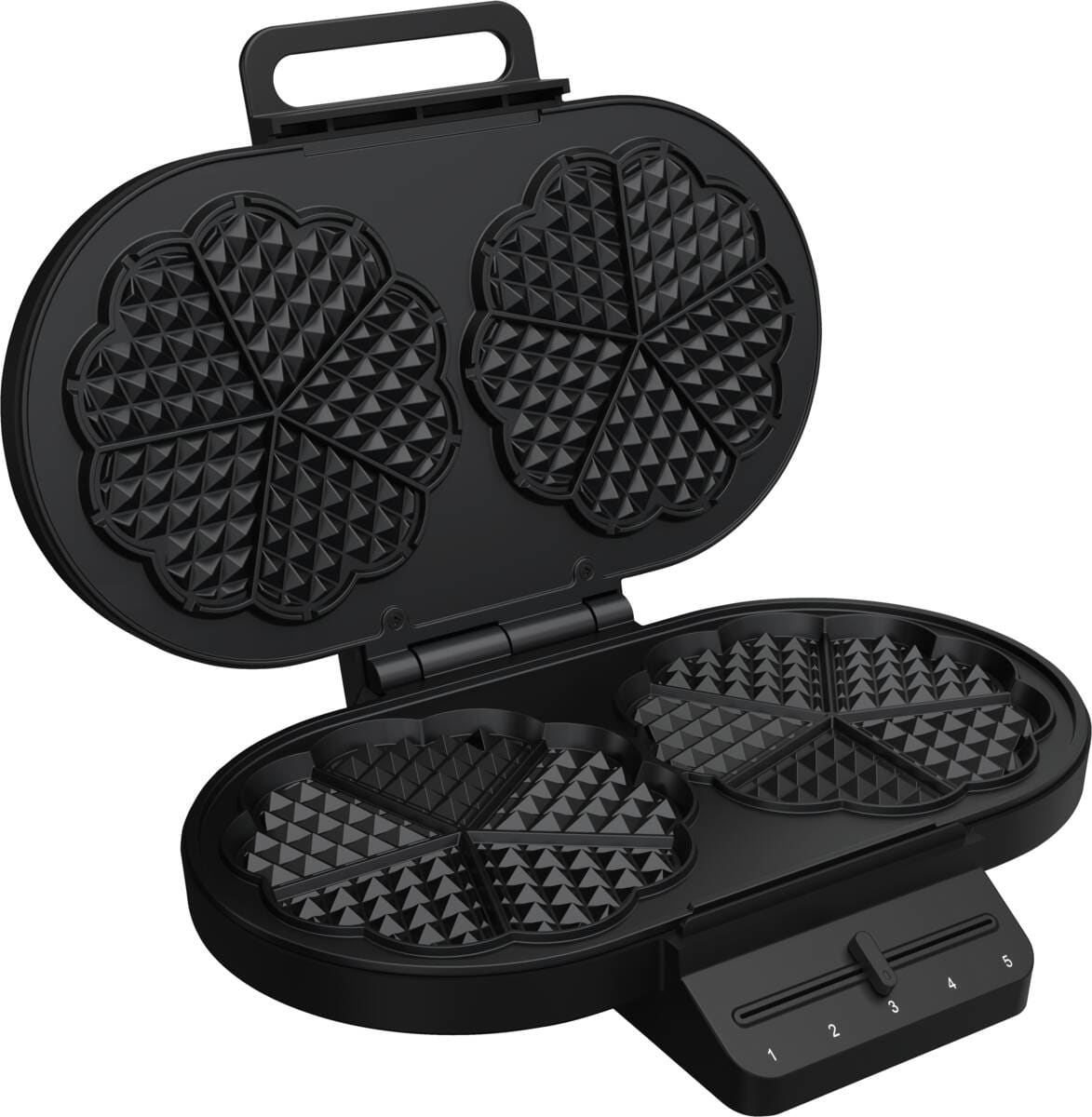 Princess Princess Wafelijzer Hartvormig -10 Wafels - 1200W