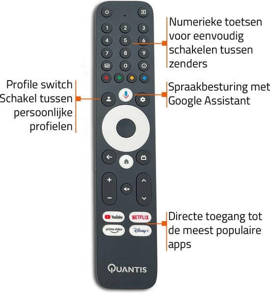 Quantis Quantis QE600 4K UHD Streaming Stick