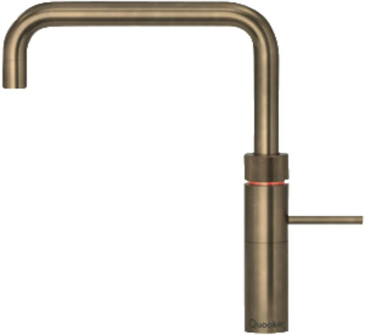 Quooker Fusion Square Messing Patina.