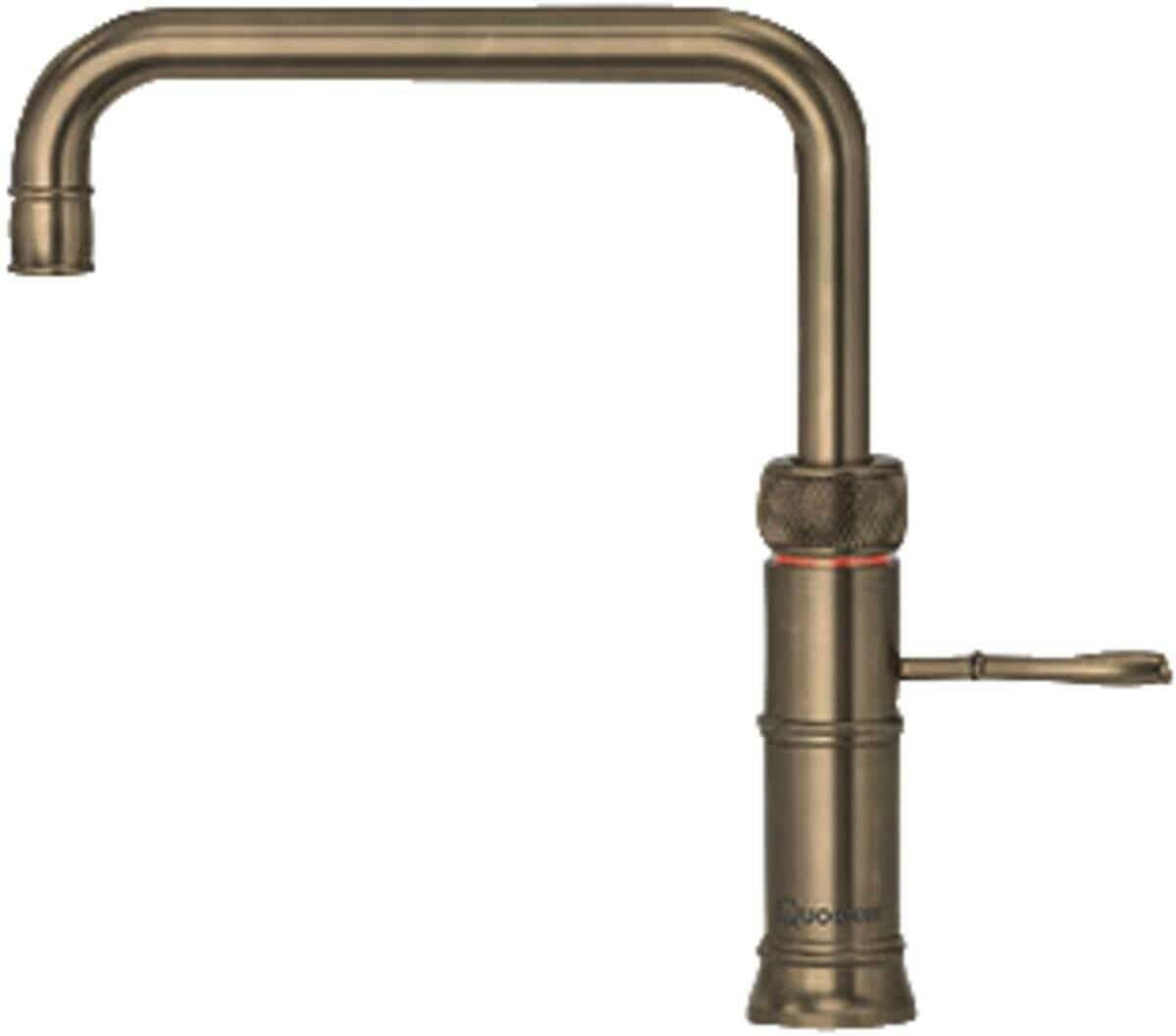 Quooker Quooker Classic Fusion Square Messing Patina