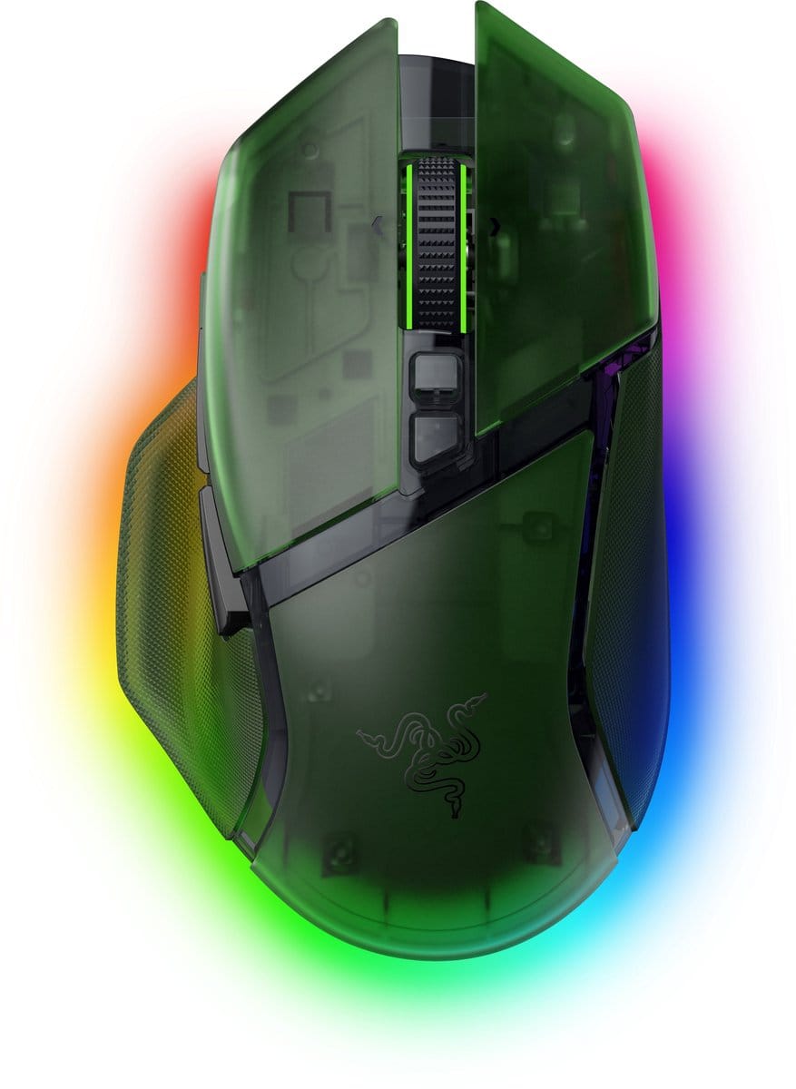 Razer Razer Basilisk V3 Pro 35K Ergonomic Wireless Phantom Green