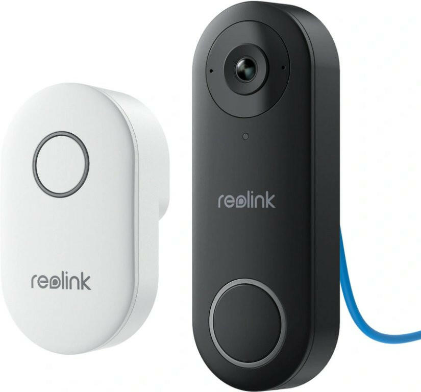 Reolink D340P Smart 2K+ Wired PoE VideoDoorbell with Chime.
