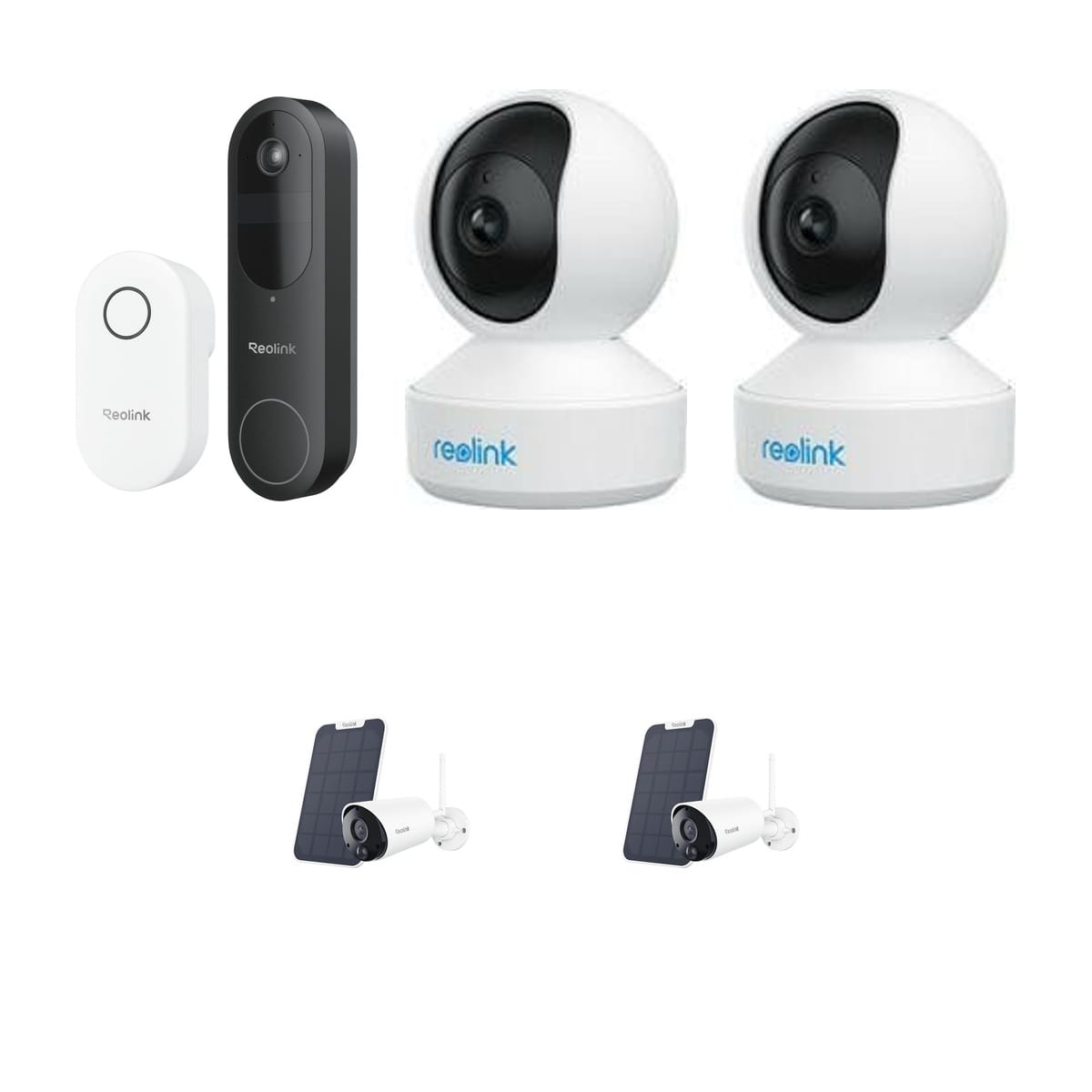 Reolink Reolink D340B + E330 2-Pack + B320 2-Pack + Chime