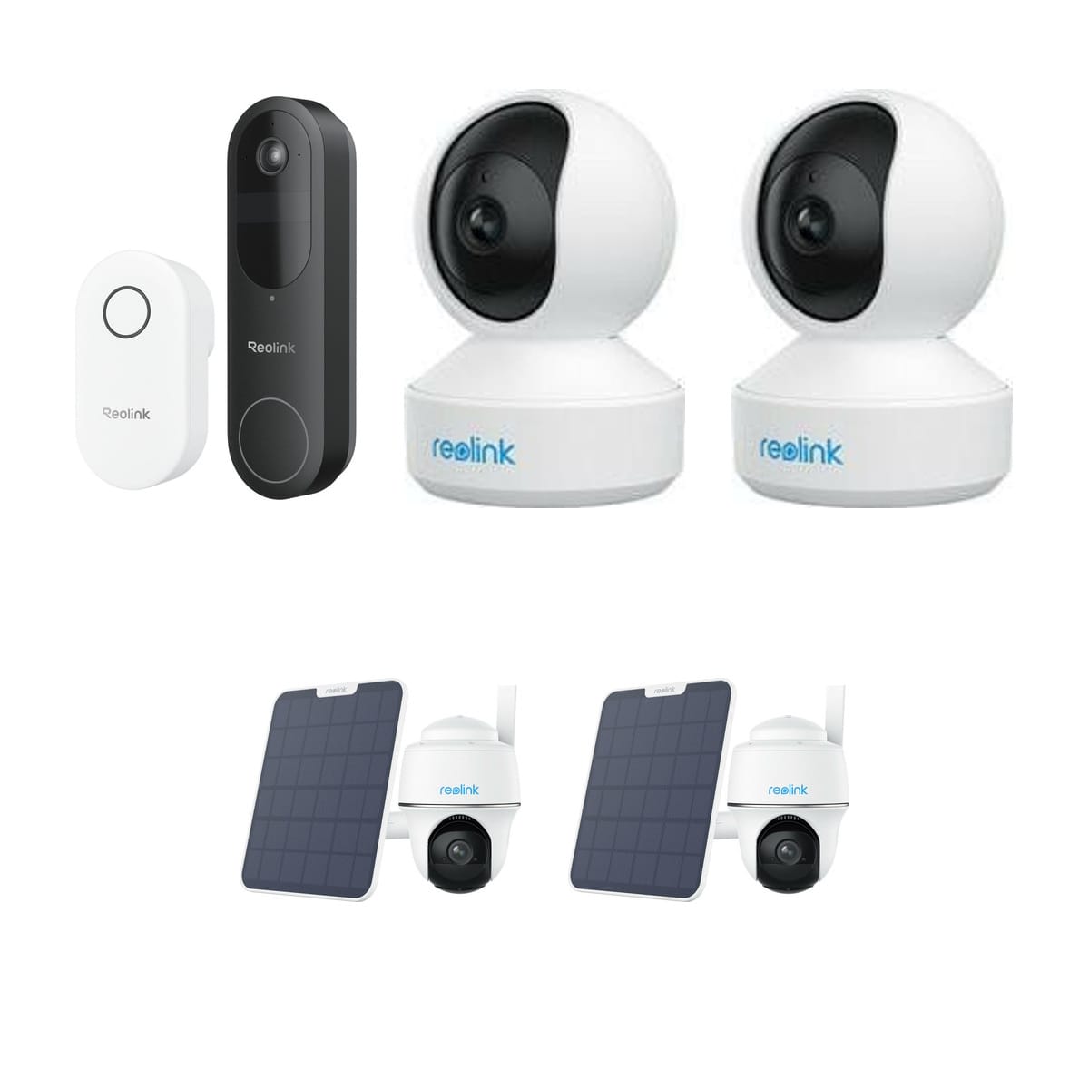 Reolink Reolink D340B + E330 2-Pack + B430 2-Pack + Chime