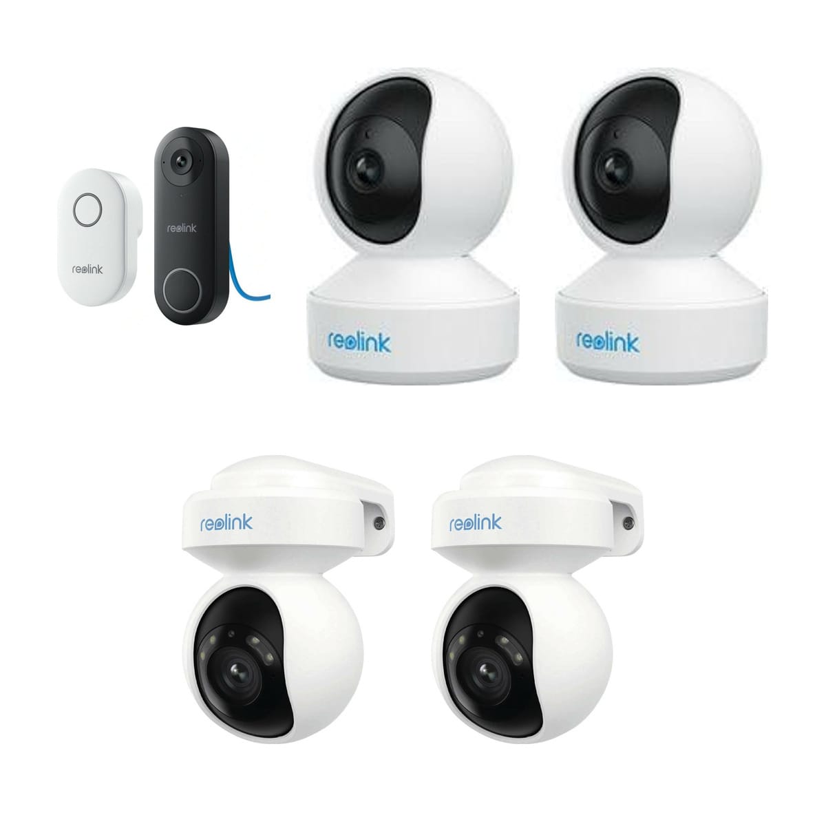 Reolink Reolink D340P + E330 2-Pack + E540 2-Pack + Chime