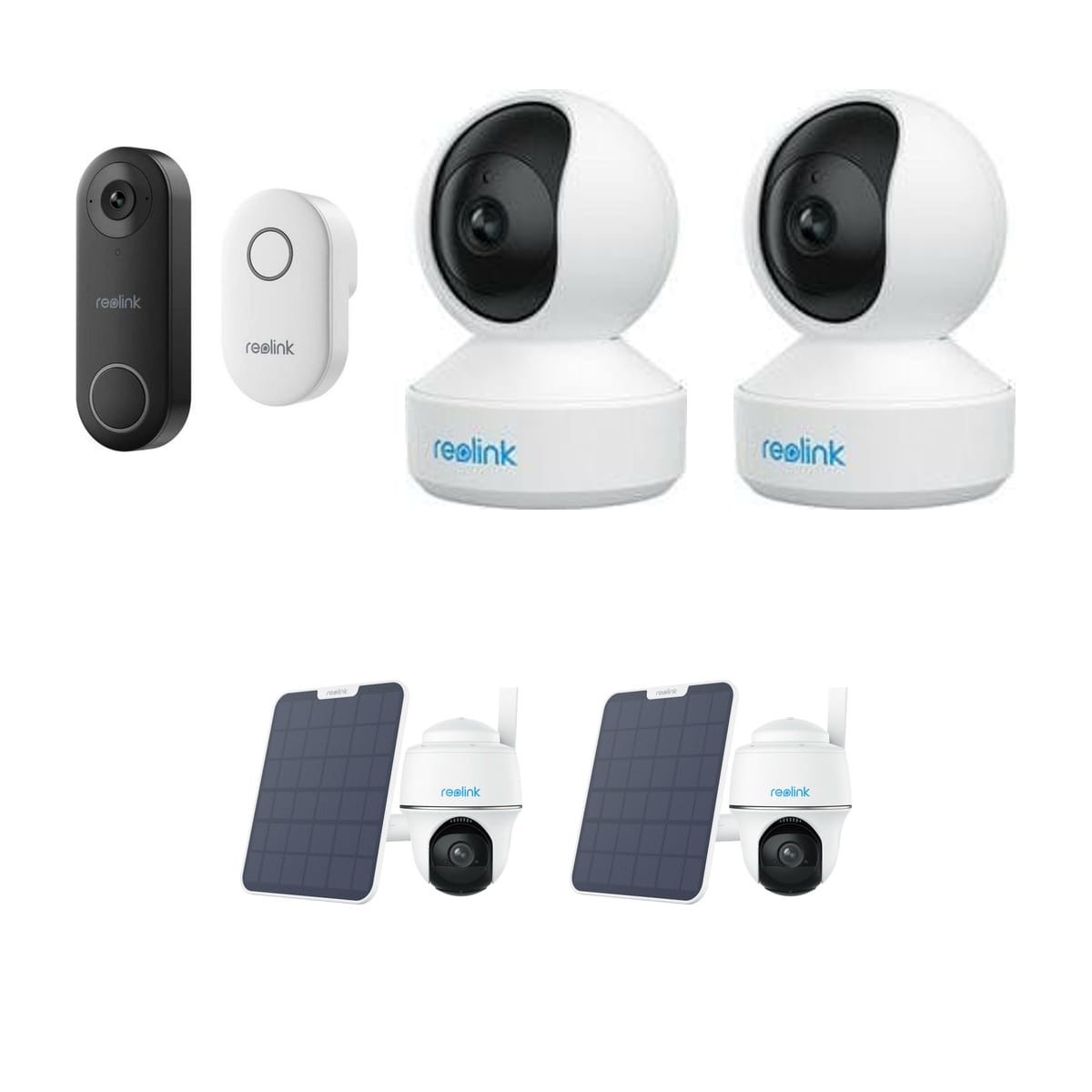 Reolink Reolink D340W + E330 2-Pack + B430 2-Pack + Chime