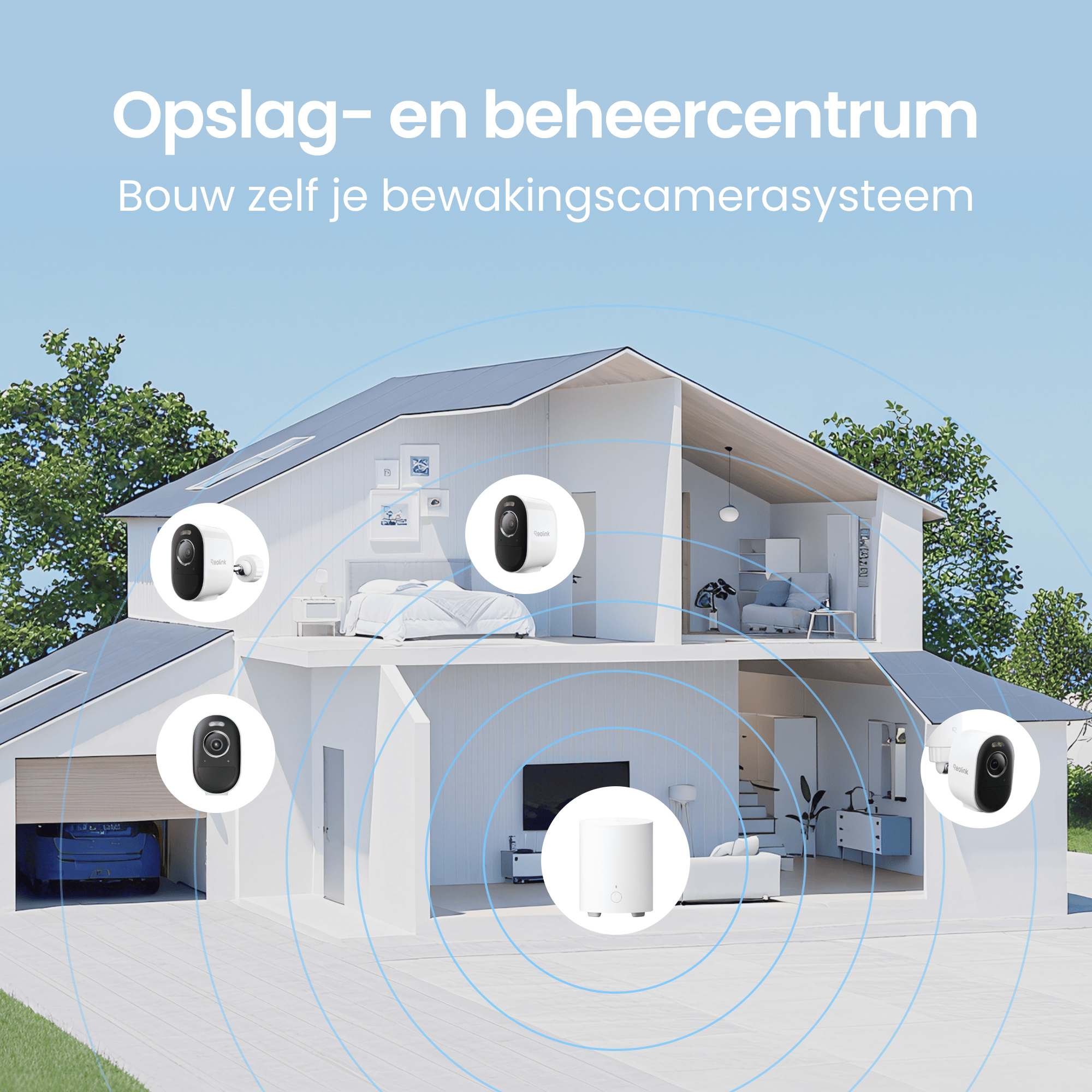 Reolink Reolink Outdoor Cam Argus Series (B330) 2-Cam kit (Hub Mini)