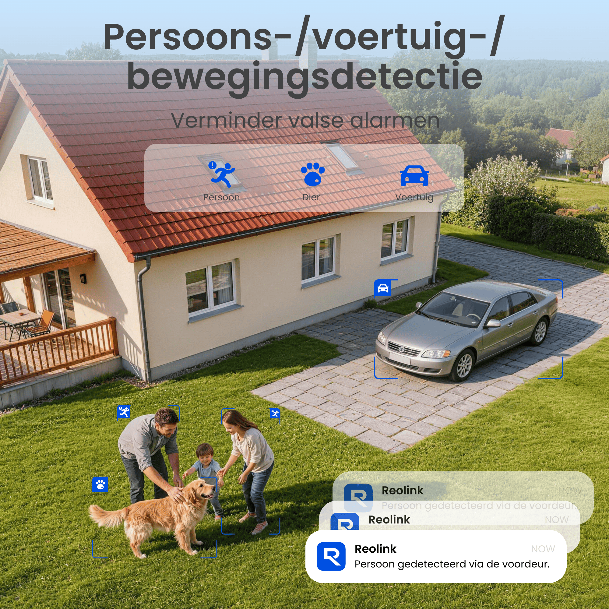 Reolink Reolink Outdoor Cam Argus Series (B330) 2-Cam kit (Hub Mini)