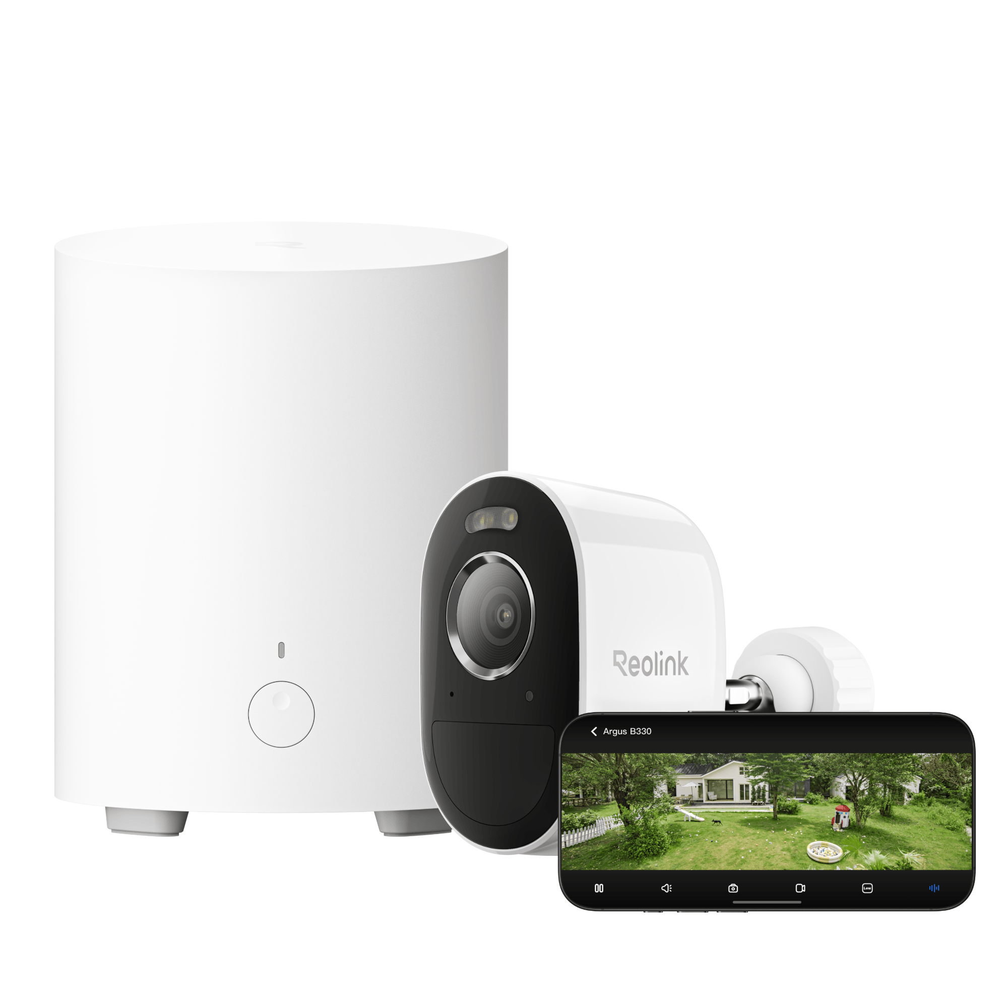 Reolink Reolink Outdoor Cam Argus Series (B330) 2-Cam kit (Hub Mini)