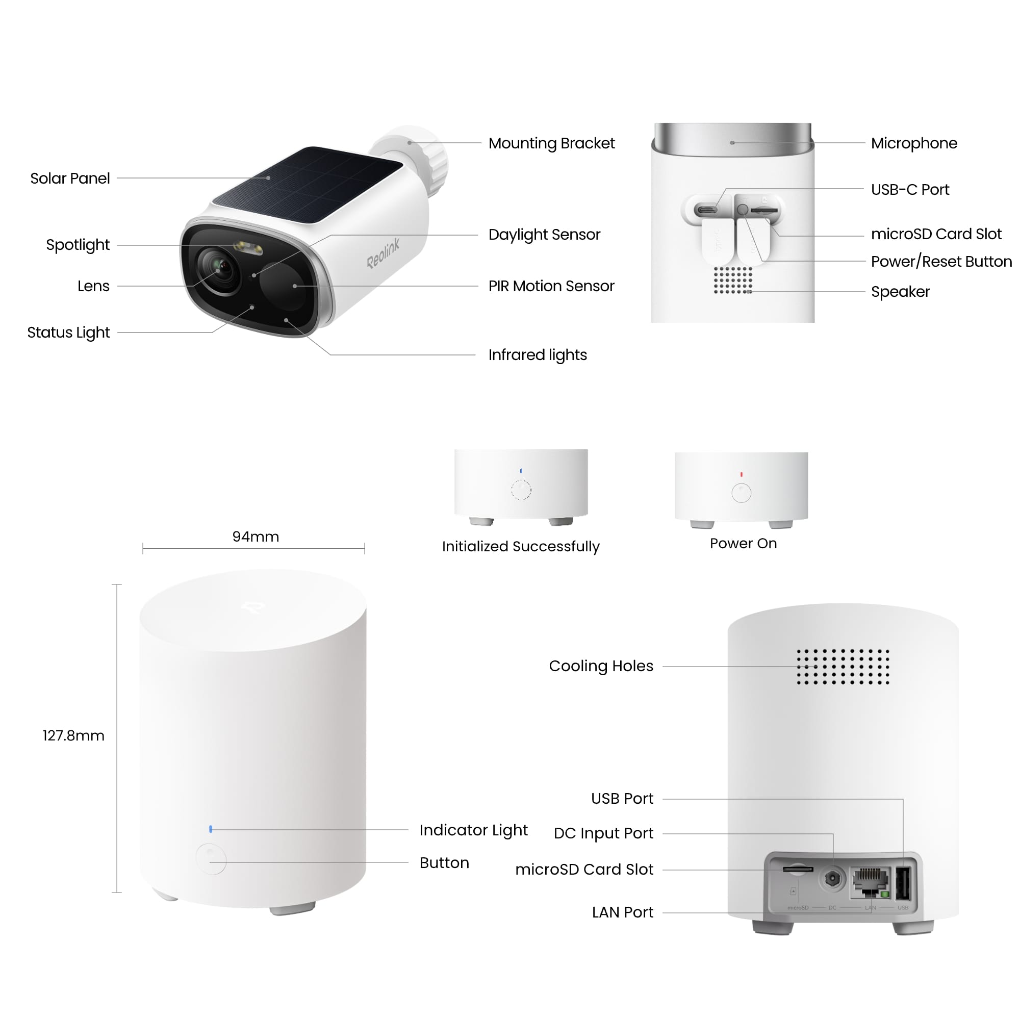 Reolink Reolink Outdoor Cam Argus Series (B340S) 2Cam kit (Hub Mini)