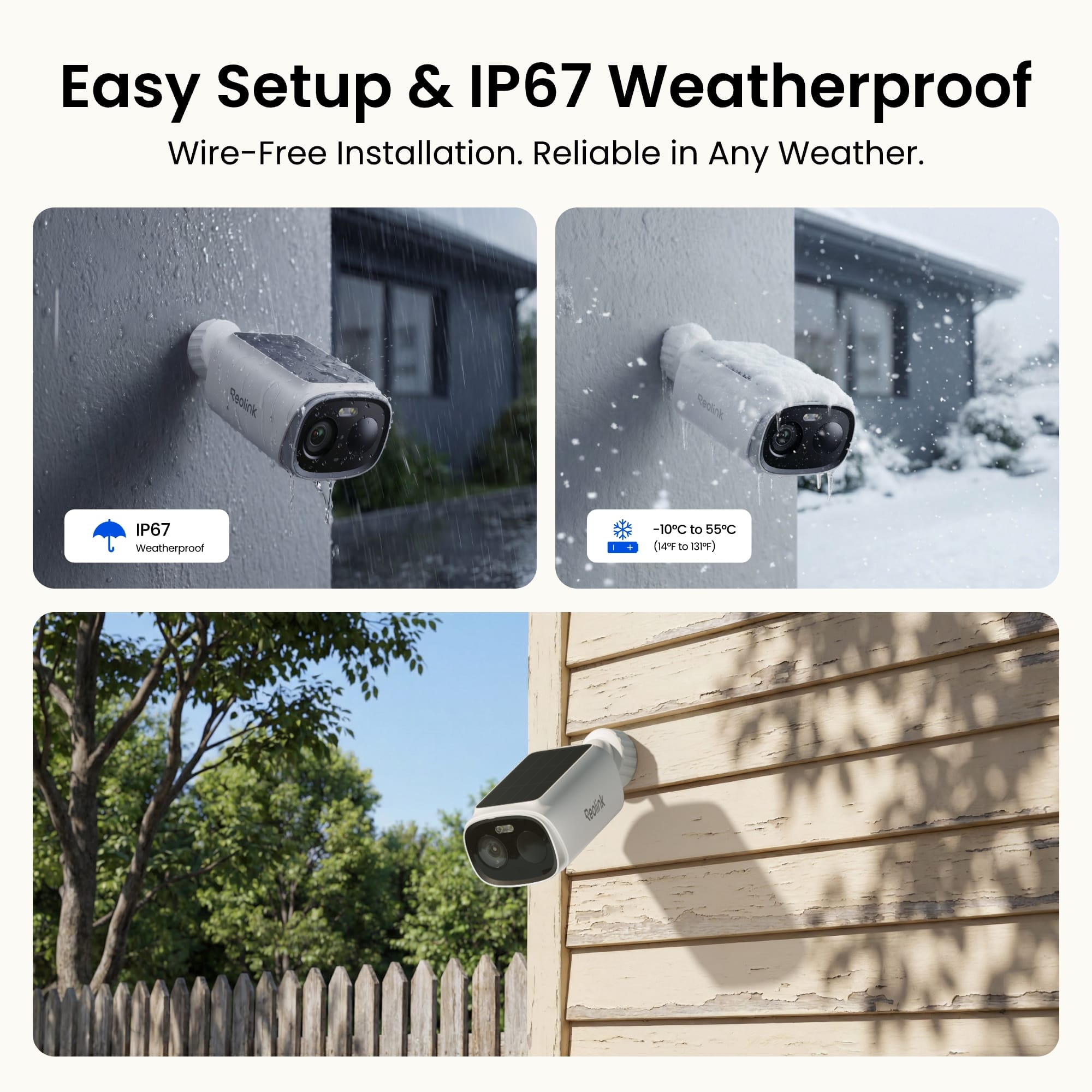 Reolink Reolink Outdoor Cam Argus Series (B340S) 2Cam kit (Hub Mini)