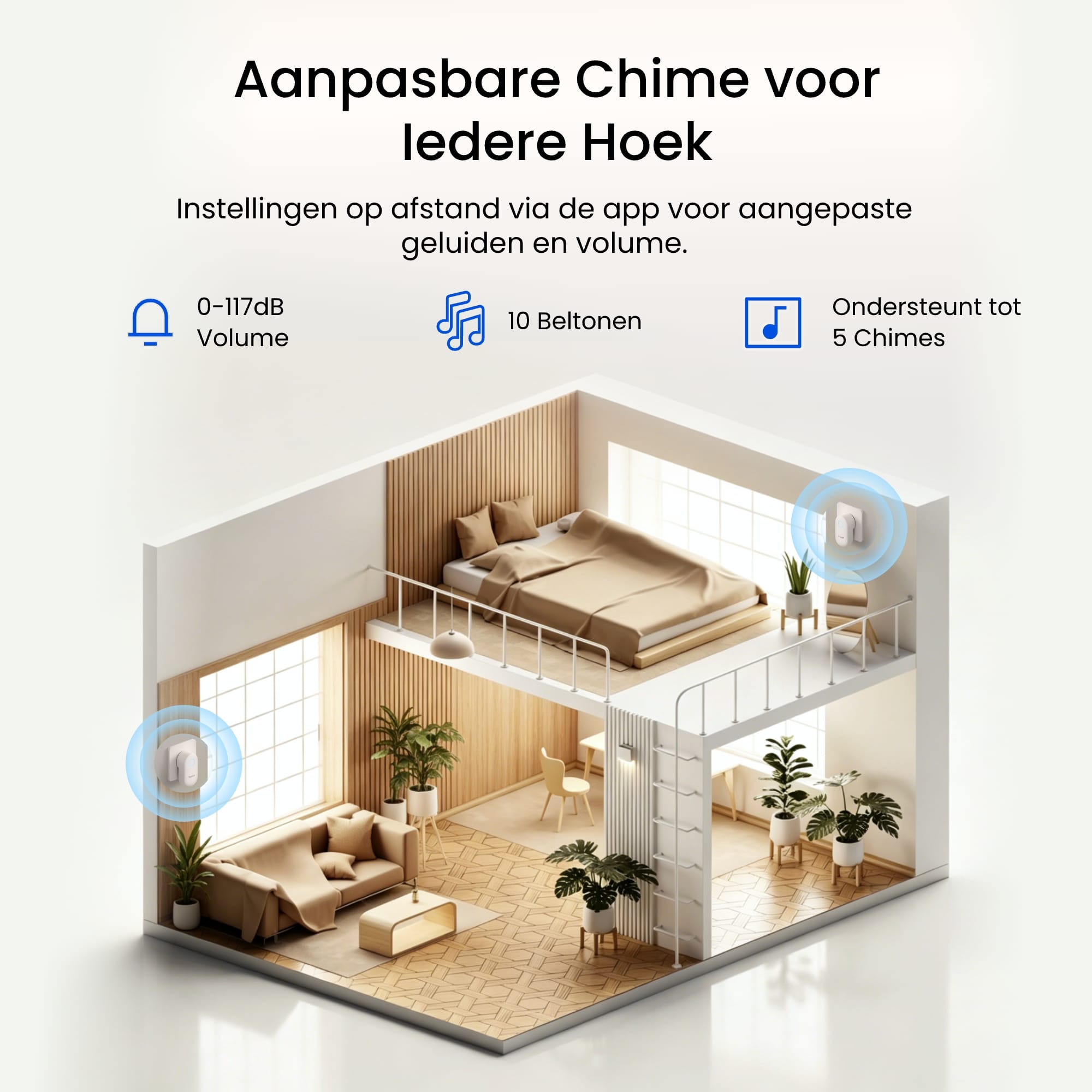 Reolink Reolink Wired WiFi Video Doorbell (D340W) + Chime