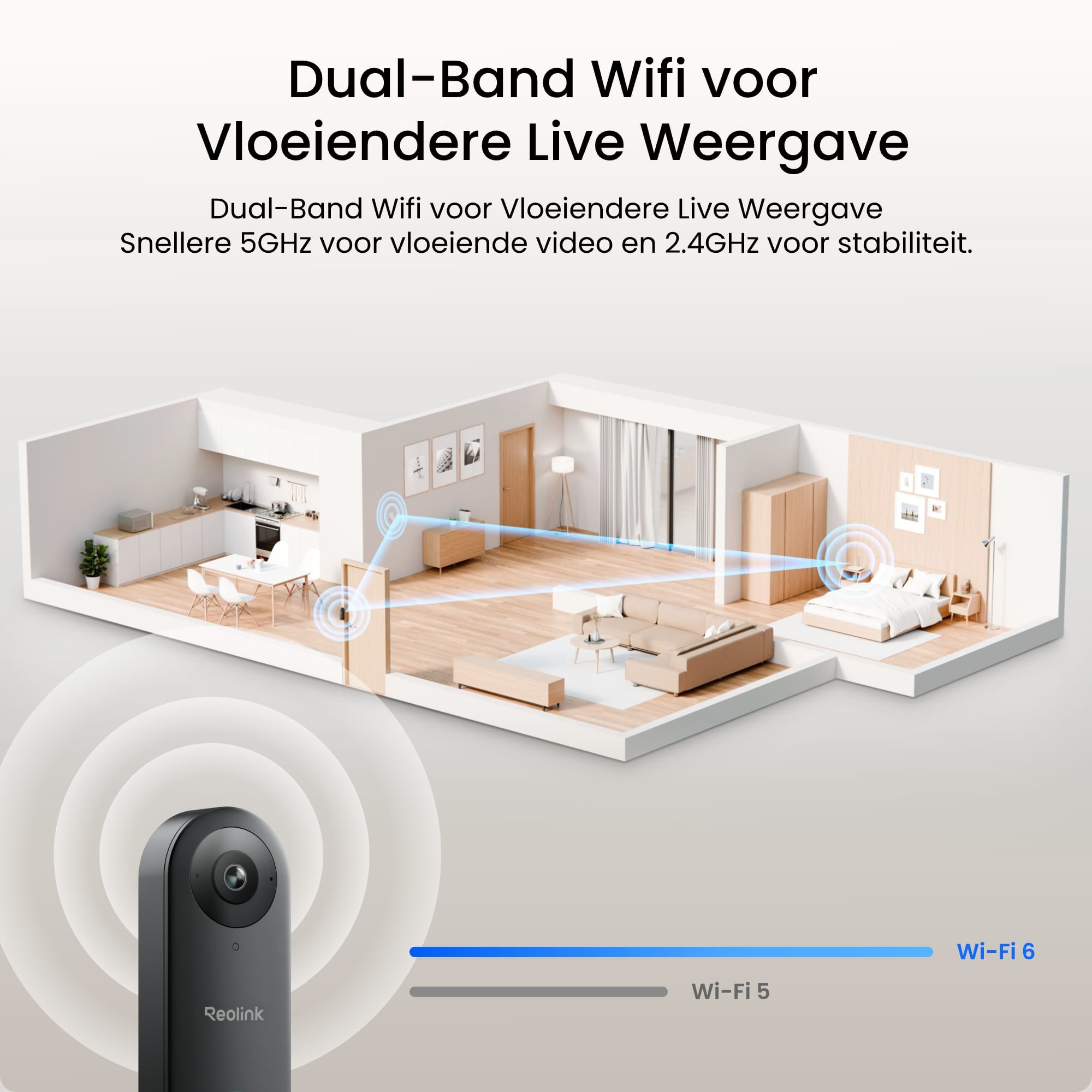 Reolink Reolink Wired WiFi Video Doorbell (D340W) + Chime