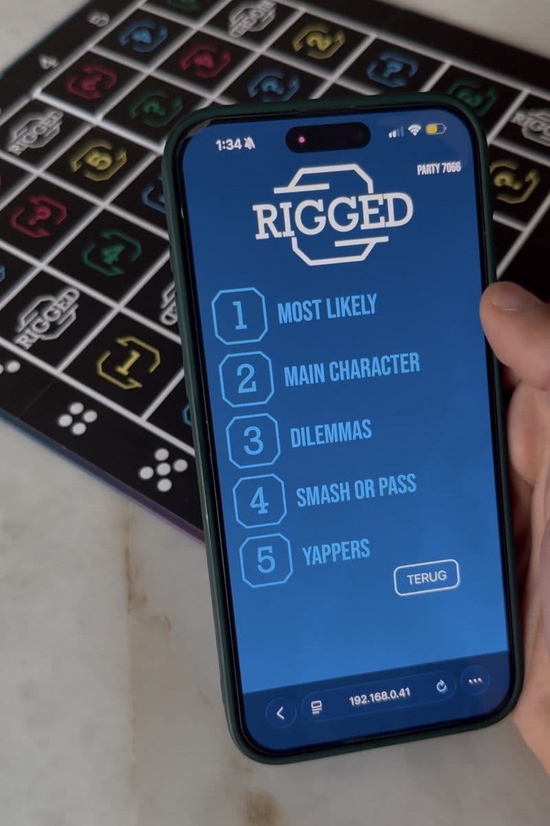 Rigged Rigged Partyspel