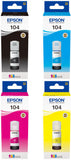 Epson 104 EcoTank ink bottle Nachfülltinte 65ml cyaan