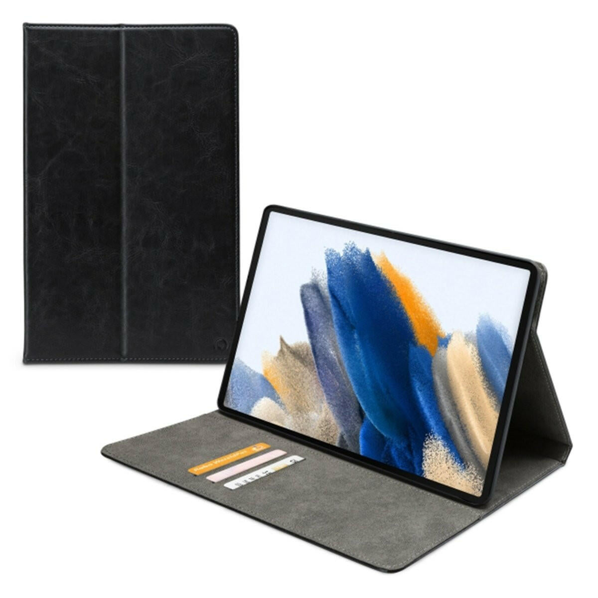 Mobilize Samsung Galaxy Tab A8 Premium Folio Bookcase zwart.