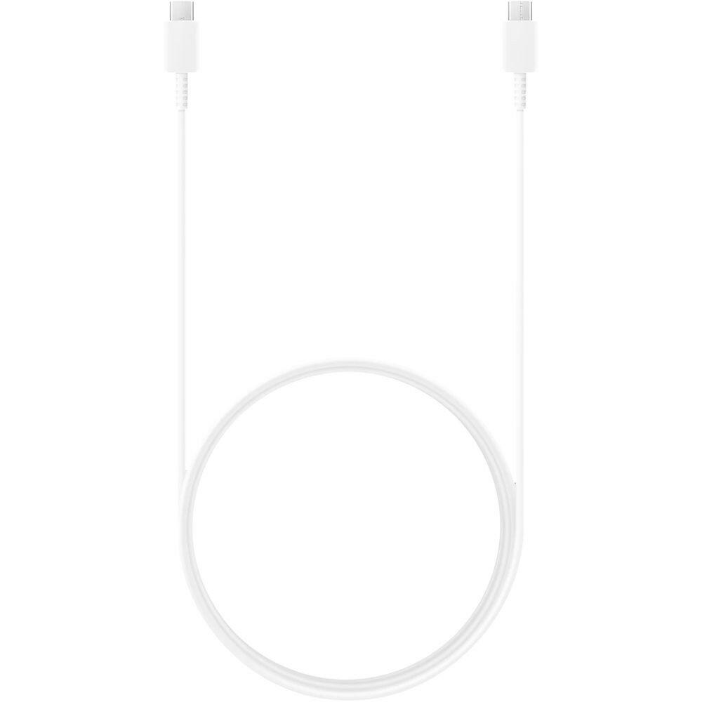Samsung 3A USB-C to USB-C Kabel wit.