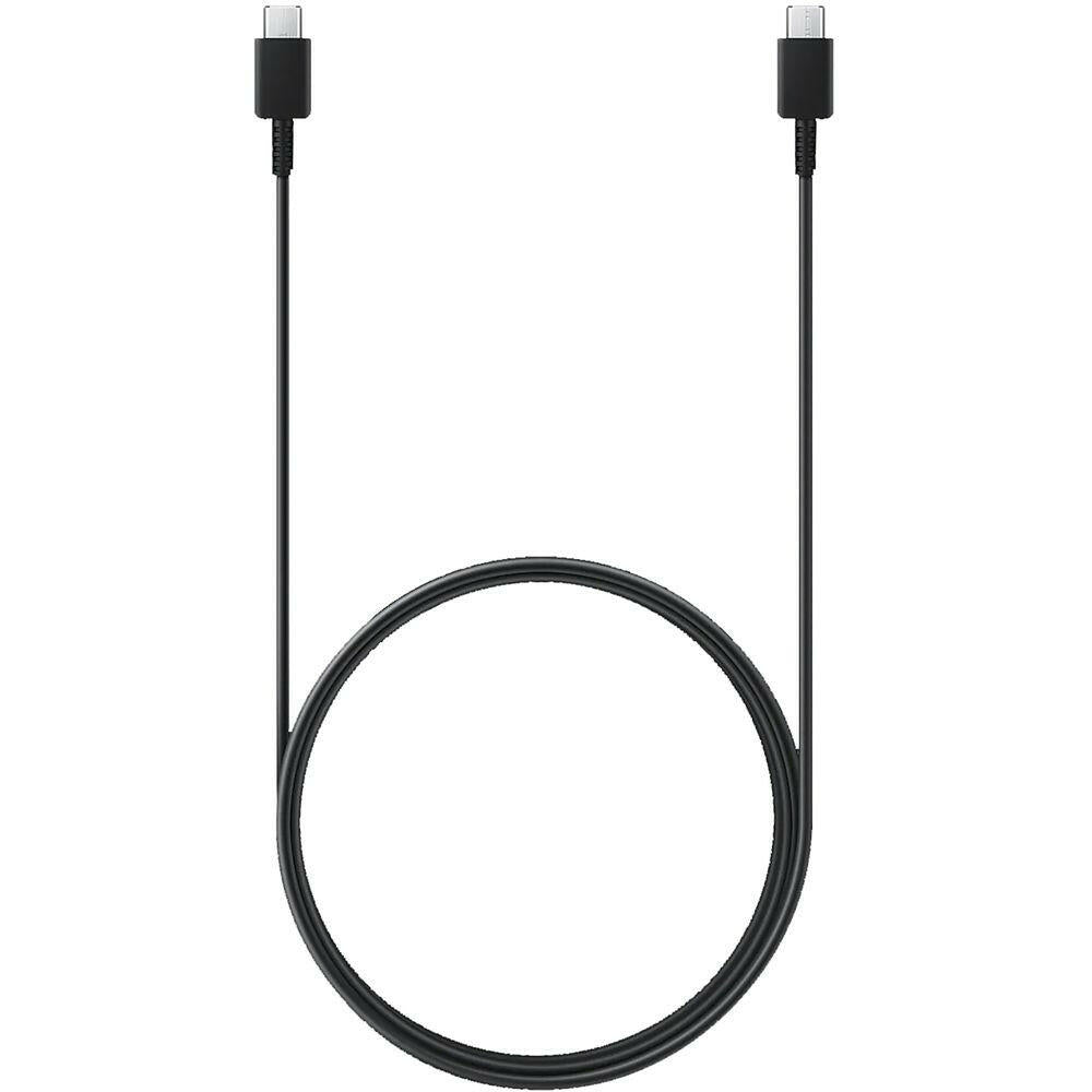 Samsung 3A USB-C to USB-C Kabel zwart.