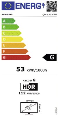 Samsung QE43LS03DAUXXN - EP:Tummers