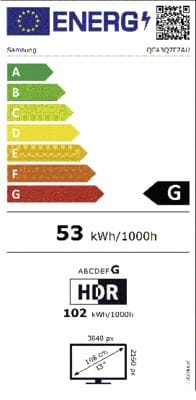 Samsung Samsung QE43Q7F2AUXXN