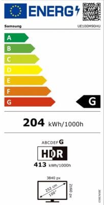 Samsung Samsung UE100M90HUXXN