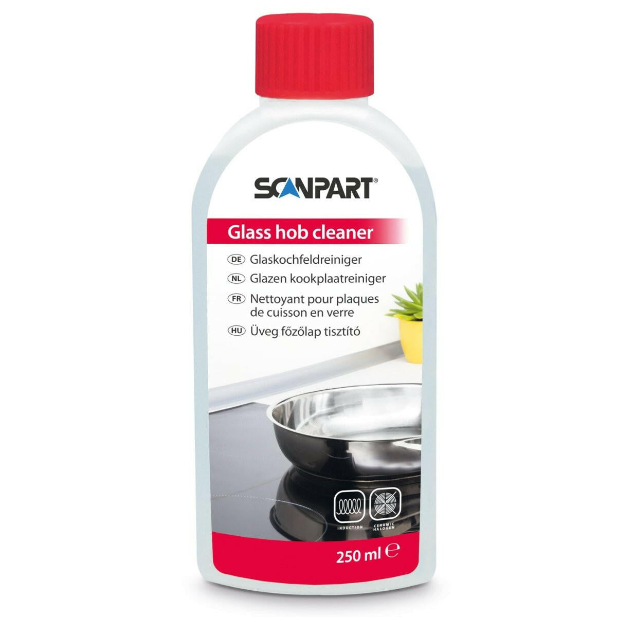 Scanpart KER.KOOKPLAAT REINIGER 200ML DS.