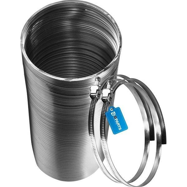 Scanpart LUCHT AFVOERSL. ALU 1,5M 125MM