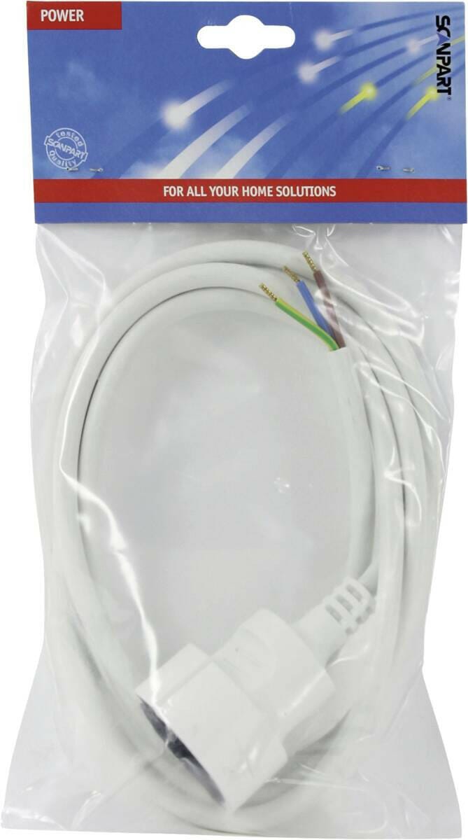 Scanpart Scanpart 1191031520 aansluitsnoer+contrasteker 3x1.50mm 2,0m