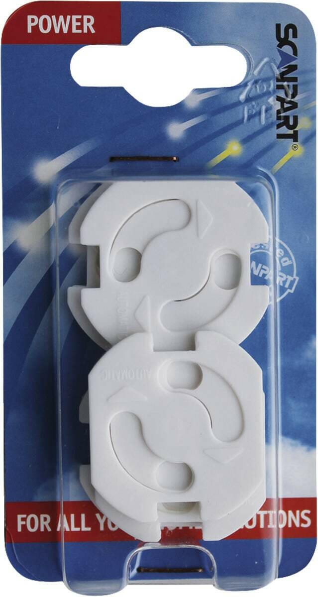 Scanpart Scanpart 2480502007 stopcontact beveiligers 5 stuks wit