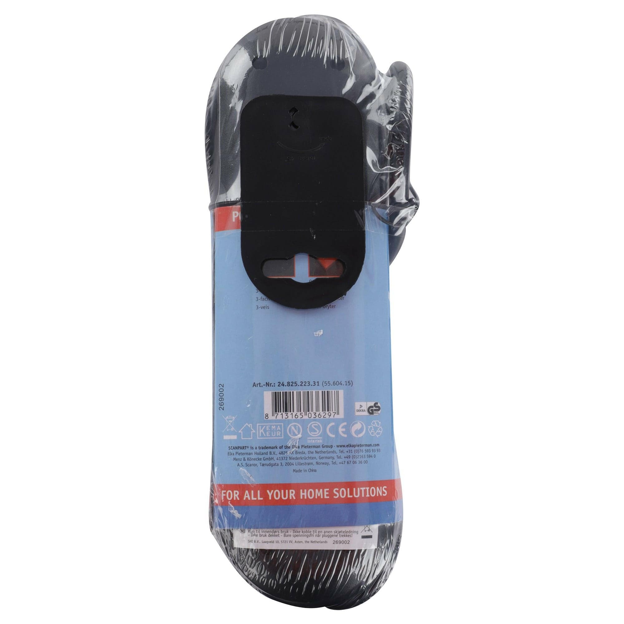 Scanpart Scanpart 2482522331 TCD 3-v+ra+schak+1.5m(3x1.5) zwart