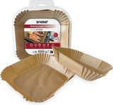 Scanpart Scanpart Bakpapier Inlegvellen Airfryer 16x16cm