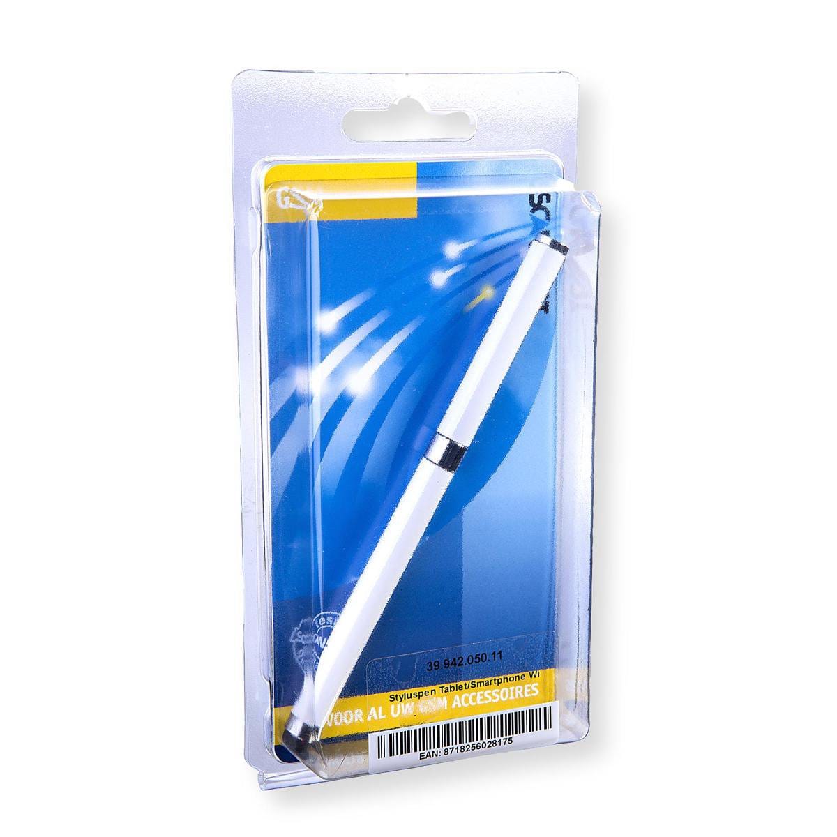 Scanpart Scanpart Capacitive Stylus met Ballpoint Wit