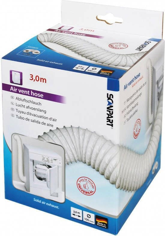 Scanpart Scanpart LUCHT AFVOERSLANG 3M 100MM DS