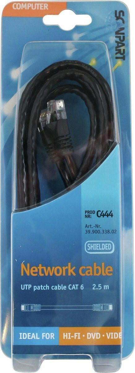 Scanpart Scanpart NETWERKKABEL CAT6 (UTP) 2.5M