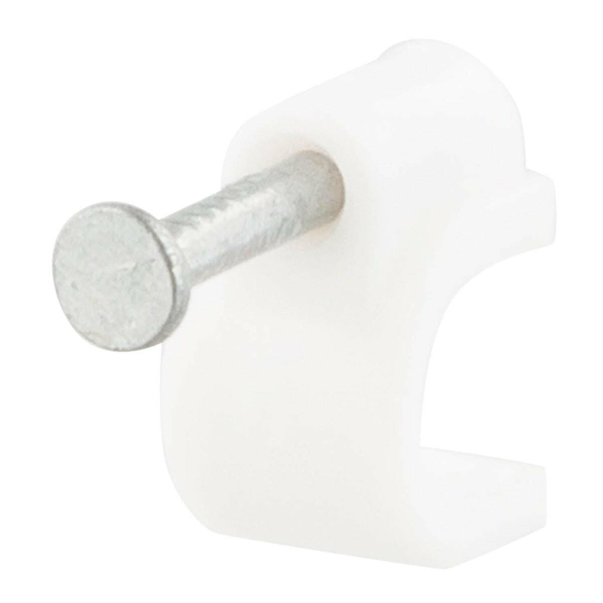 Scanpart Scanpart SNOERCLIPS 6MM ROND WIT A25 wit