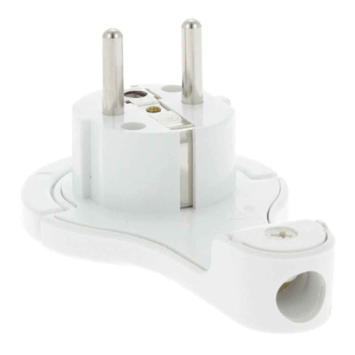 Scanpart Scanpart STEKKER MET RA PLAT HAAKS WIT wit