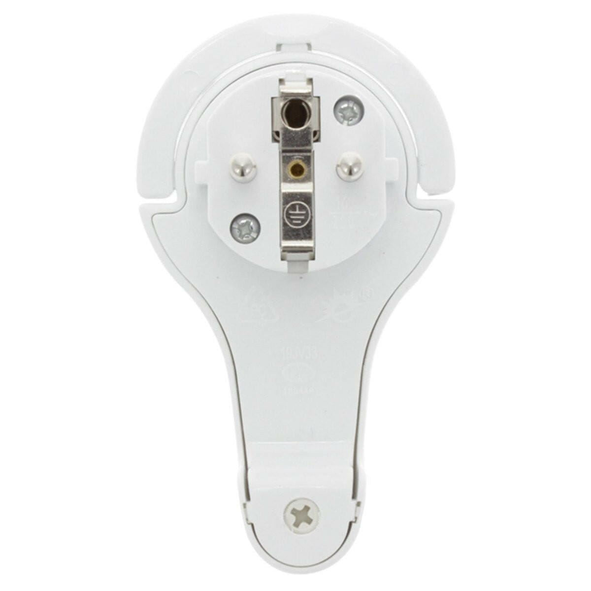 Scanpart Scanpart STEKKER MET RA PLAT HAAKS WIT wit