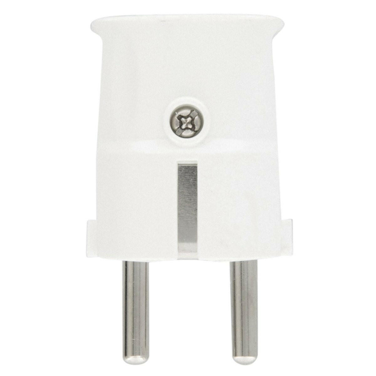 Scanpart Scanpart STEKKER + RA ZIJ-INGANG WIT wit