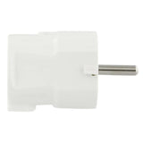 Scanpart Scanpart STEKKER + RA ZIJ-INGANG WIT wit