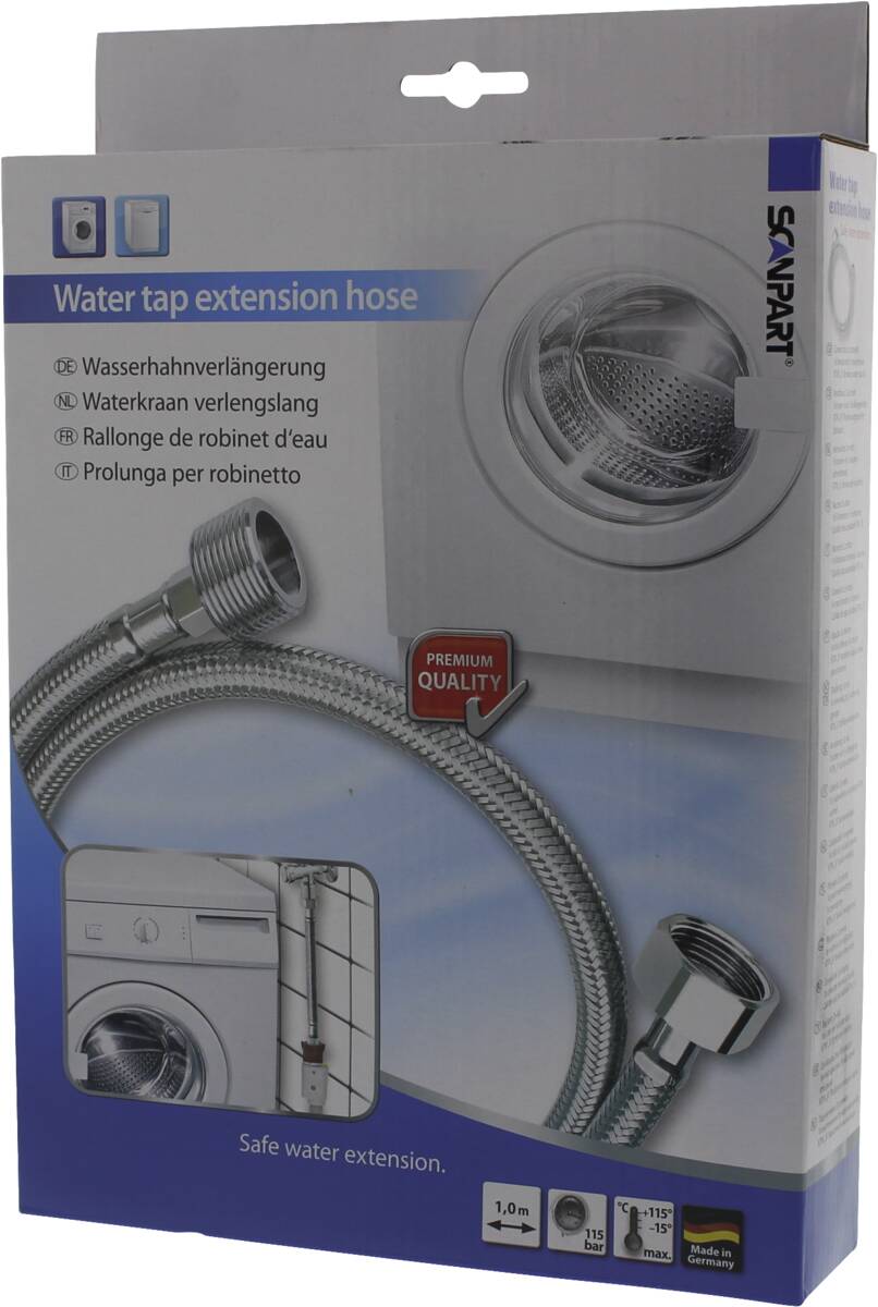 Scanpart Scanpart Waterkraan Verlengslang KTW-A 1m