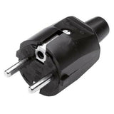 Scanpart STEKKER + RA RUBBER 10/16A zwart.