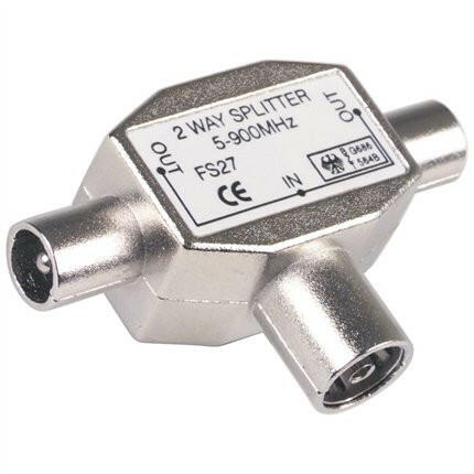 Scanpart TV SPLITTER 9.5(F)-2X9.5(M).