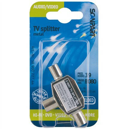 Scanpart TV SPLITTER 9.5(F)-2X9.5(M).